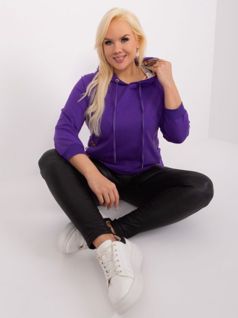 Bluza RV-BL-8221.96 ciemny fioletowy Bluza RV-BL-8221.96 ciemny fioletowy