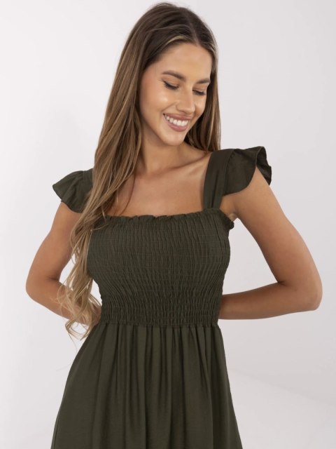 Sukienka MI-SK-A5063.69P khaki