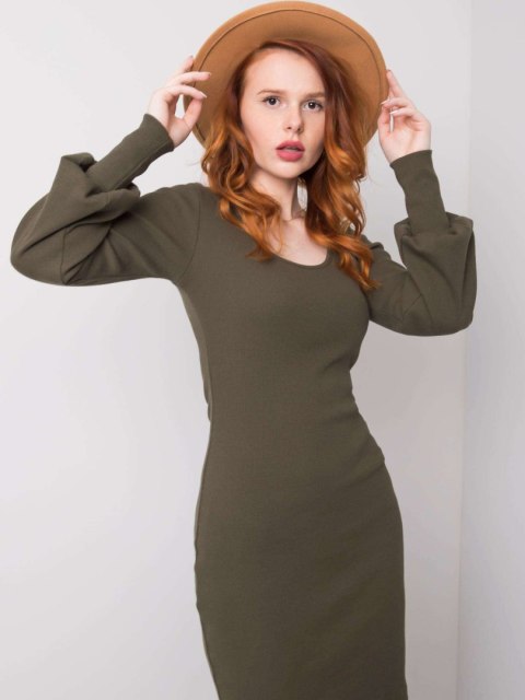 Sukienka RV-SK-6269.44P khaki L/XL Sukienka RV-SK-6269.44P khaki L/XL