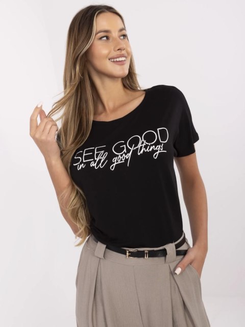 T-shirt D12100M02737A czarny XXL