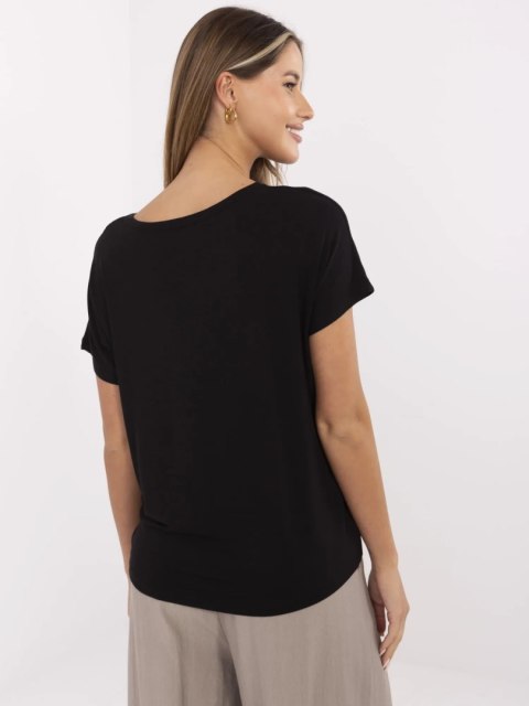 T-shirt D12100M02737A czarny S