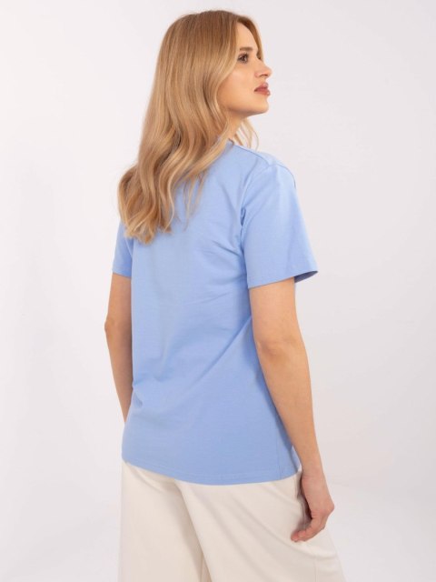Bluzka CLM-BZ-0039.48 jasny niebieski S Bluzka CLM-BZ-0039.48 jasny niebieski S