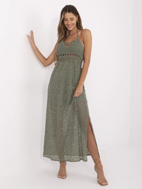 Sukienka MI-SK-88191.63 khaki
