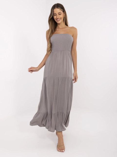Sukienka D73761M30251 szary S/M Sukienka D73761M30251 szary S/M