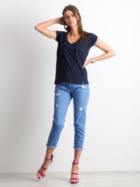 T-shirt RV-TS-4839.10P granatowy XS T-shirt RV-TS-4839.10P granatowy XS