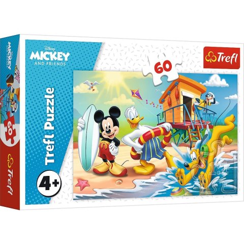 Puzzle Trefl Ciekawy dzień Mikiego i przyjaciół 60 el. (17359) Puzzle Trefl Ciekawy dzień Mikiego i przyjaciół 60 el. (17359)