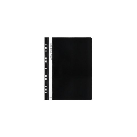 Skoroszyt Biurfol A4 czarny PVC PCW (st-23) Skoroszyt Biurfol A4 czarny PVC PCW (st-23)