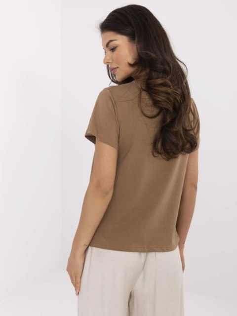 T-shirt CLM-TS-1704.85 jasny brązowy M T-shirt CLM-TS-1704.85 jasny brązowy M