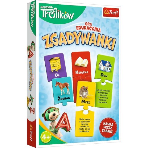 Gra edukacyjna Trefl Zgadywanki - Rodzina Treflików (02338) Gra edukacyjna Trefl Zgadywanki - Rodzina Treflików (02338)