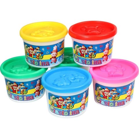 Ciastolina Flamingo 6 kol. 420g (3632) Ciastolina Flamingo 6 kol. 420g (3632)