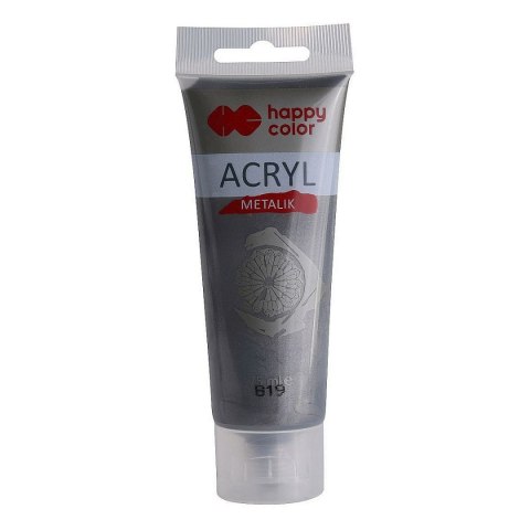 Farba akrylowa Happy Color kolor: czarny/srebrny 75ml (HA 7370 0075-819) Farba akrylowa Happy Color kolor: czarny/srebrny 75ml (HA 7370 0075-819)