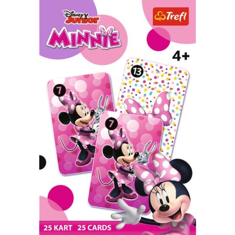 Karty Trefl Disney Piotruś - Minnie (08495) 25 sztuk Karty Trefl Disney Piotruś - Minnie (08495) 25 sztuk