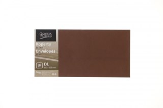 Koperta Argo DL brązowa [mm:] 99x210 (282112) 10 sztuk