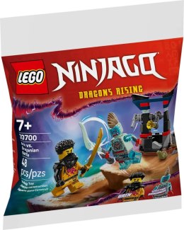 Klocki konstrukcyjne Lego Ninjago Bitwa Arina z Dragonem (30700)