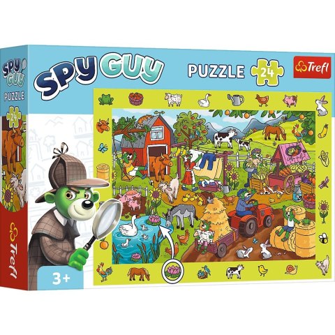 Puzzle Trefl Rodzina Treflików Spy Guy 24 el. (15589) Puzzle Trefl Rodzina Treflików Spy Guy 24 el. (15589)