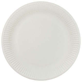 Talerz jednorazowy Arpex okrągły papier śr. 230mm 10 szt (DE0162)