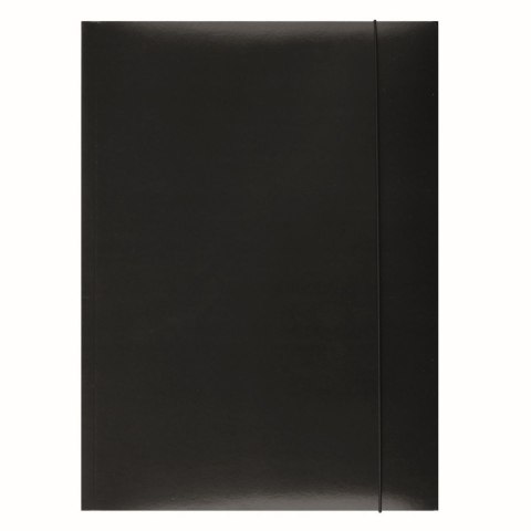 Teczka kartonowa na gumkę A4 czarny 300g Office Products (21191131-05) Teczka kartonowa na gumkę A4 czarny 300g Office Products (21191131-05)