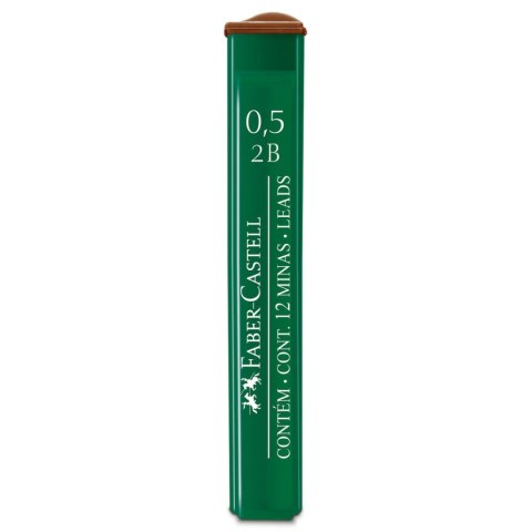 Wkład do ołówka (grafit) Faber Castell 2B 0,5mm Wkład do ołówka (grafit) Faber Castell 2B 0,5mm