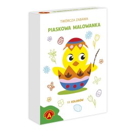 Książeczka edukacyjna Alexander kurczak wielkanocny paskowe malowanki