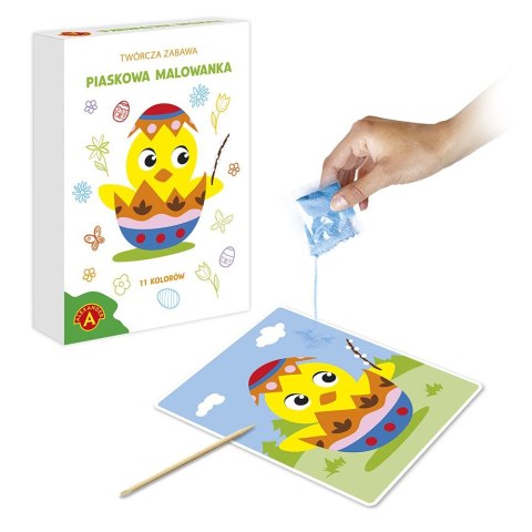 Książeczka edukacyjna Alexander kurczak wielkanocny paskowe malowanki Książeczka edukacyjna Alexander kurczak wielkanocny paskowe malowanki