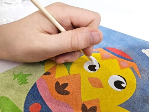 Książeczka edukacyjna Alexander kurczak wielkanocny paskowe malowanki Książeczka edukacyjna Alexander kurczak wielkanocny paskowe malowanki