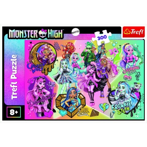 Puzzle Trefl Monster High Zombie górą 300 el. (23027) Puzzle Trefl Monster High Zombie górą 300 el. (23027)