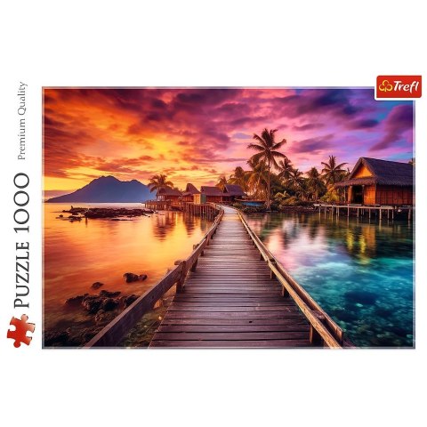 Puzzle Trefl Rajska wyspa 1000 el. (10928) Puzzle Trefl Rajska wyspa 1000 el. (10928)