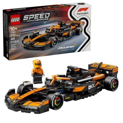 Klocki konstrukcyjne Lego Speed Champions Bolid F1® McLaren Team MCL38 (77251) Klocki konstrukcyjne Lego Speed Champions Bolid F1® McLaren Team MCL38 (77251)