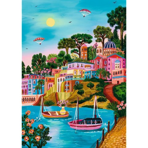 Puzzle Trefl The Art of Colour Premium Plus Siros, Grecja 1000 el. (10893) Puzzle Trefl The Art of Colour Premium Plus Siros, Grecja 1000 el. (10893)