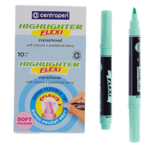 Zakreślacz Centropen pastel miętowy 1-5mm (8542) Zakreślacz Centropen pastel miętowy 1-5mm (8542)