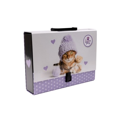Teczka kartonowa na klips The Sweet Pets kot A4+ mix Beniamin (5979) Teczka kartonowa na klips The Sweet Pets kot A4+ mix Beniamin (5979)