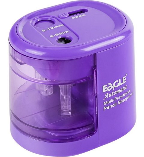 Temperówka elektryczna Eagle fioletowa na baterie fiolet (EG-5161USB) Temperówka elektryczna Eagle fioletowa na baterie fiolet (EG-5161USB)