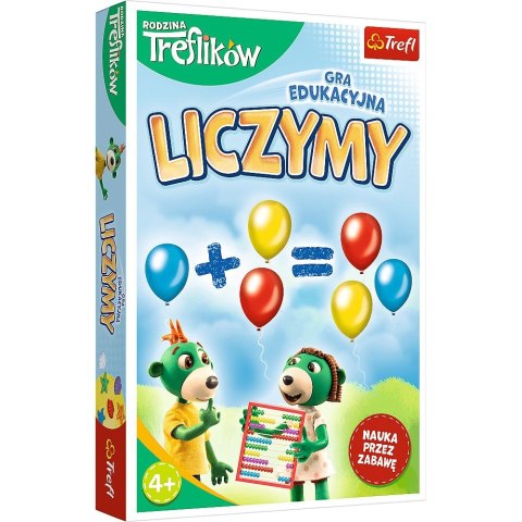 Gra edukacyjna Trefl Rodzina Treflików Liczenie (02257) Gra edukacyjna Trefl Rodzina Treflików Liczenie (02257)