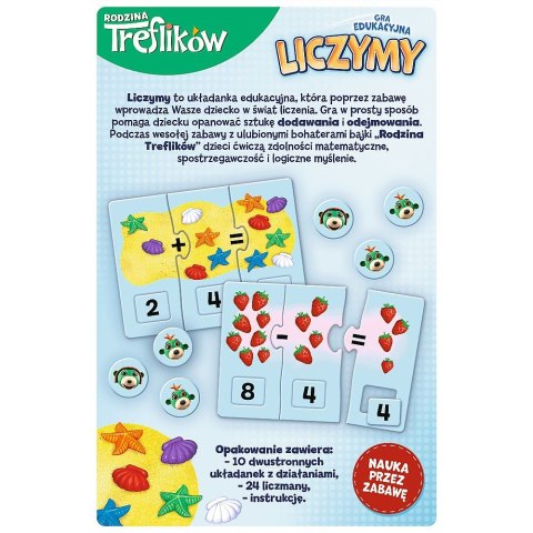 Gra edukacyjna Trefl Rodzina Treflików Liczenie (02257) Gra edukacyjna Trefl Rodzina Treflików Liczenie (02257)