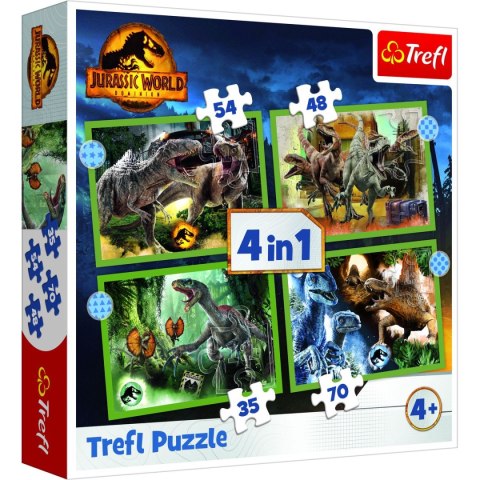 Puzzle Trefl 4w1 el. (34607) Puzzle Trefl 4w1 el. (34607)