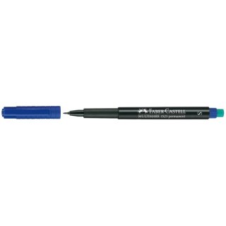 Foliopis Faber-Castell Multimark 1513 niebieski