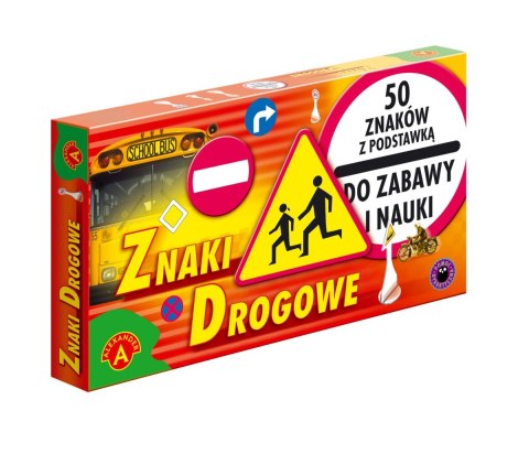 Gra edukacyjna Alexander znaki drogowe (0179) Gra edukacyjna Alexander znaki drogowe (0179)