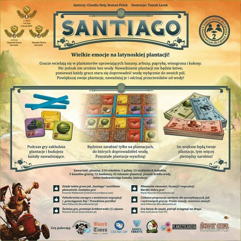 Gra planszowa Trefl Santiago edycja 2022 Santiago (02304) Gra planszowa Trefl Santiago edycja 2022 Santiago (02304)