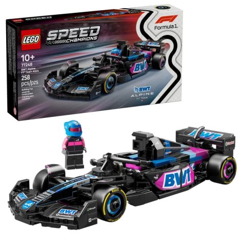 Klocki konstrukcyjne Lego Speed Champions Bolid F1® BWT Alpine Team A524 (77248) Klocki konstrukcyjne Lego Speed Champions Bolid F1® BWT Alpine Team A524 (77248)