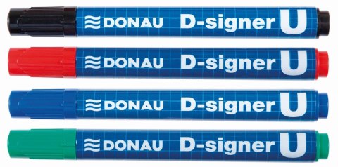 Marker permanentny Donau D-Signer czerwony 2,0-4,0mm okrągła końcówka (7371001-04PL) Marker permanentny Donau D-Signer czerwony 2,0-4,0mm okrągła końcówka (7371001-04PL)