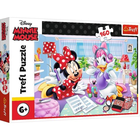 Puzzle Trefl Disney Minnie Dzień z przyjaciółką 160 el. (15373) Puzzle Trefl Disney Minnie Dzień z przyjaciółką 160 el. (15373)