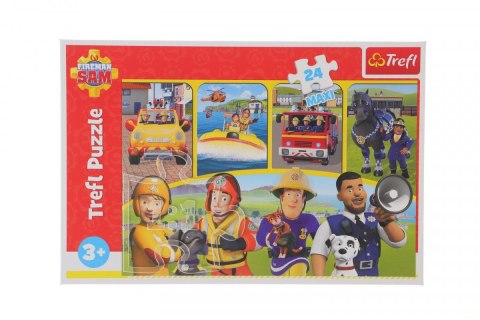 Puzzle Trefl Strażak Sam i przyjaciele 24 el. (14356) Puzzle Trefl Strażak Sam i przyjaciele 24 el. (14356)