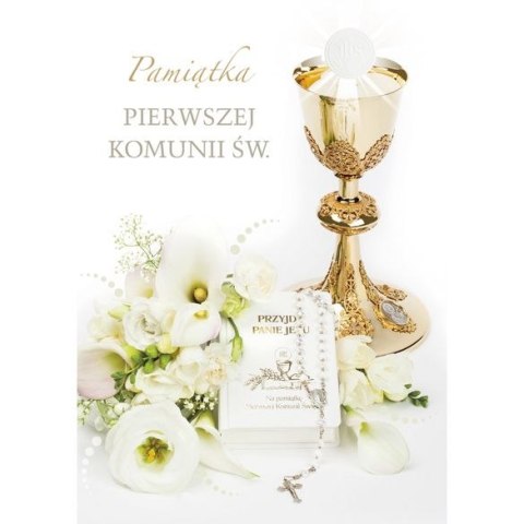 Kartka składana Pol-Mak komunia B6 Kartka składana Pol-Mak komunia B6