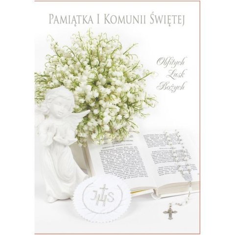 Kartka składana Pol-Mak komunia B6 Kartka składana Pol-Mak komunia B6