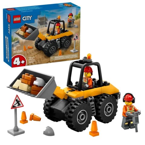 Klocki konstrukcyjne Lego City Żółta ładowarka kołowa (60450) Klocki konstrukcyjne Lego City Żółta ładowarka kołowa (60450)