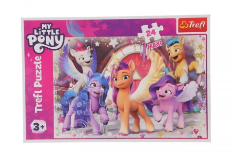 Puzzle Trefl My Little Pony Wesoły dzień kucyków / 24 el. (14355) Puzzle Trefl My Little Pony Wesoły dzień kucyków / 24 el. (14355)