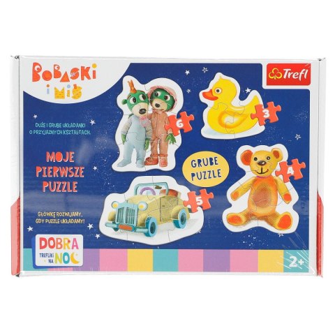 Puzzle Trefl Trefliki puzzle baby 18 el. (36095) Puzzle Trefl Trefliki puzzle baby 18 el. (36095)