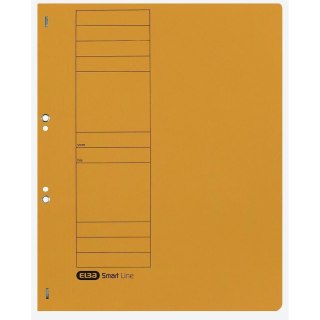 Skoroszyt Elba oczkowy A4 żółty karton 250g (100551871)