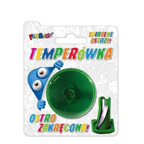 Temperówka Fun&Joy Spiralne Ostrze mix plastik Temperówka Fun&Joy Spiralne Ostrze mix plastik