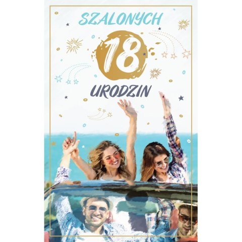 Kartka składana Ab Card malowane (ab cyferki dziecięce) Kartka składana Ab Card malowane (ab cyferki dziecięce)